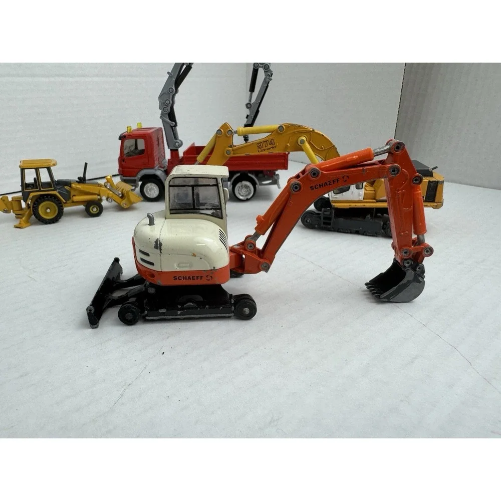 Vintage Die-Cast Toy Vehicle Collection - Assorted Models Missing / Broken Parts